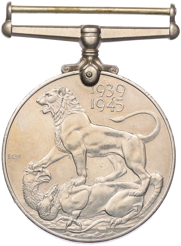 Медаль войны 1939-1945 года Великобритания (Георг VI) — Фото №1