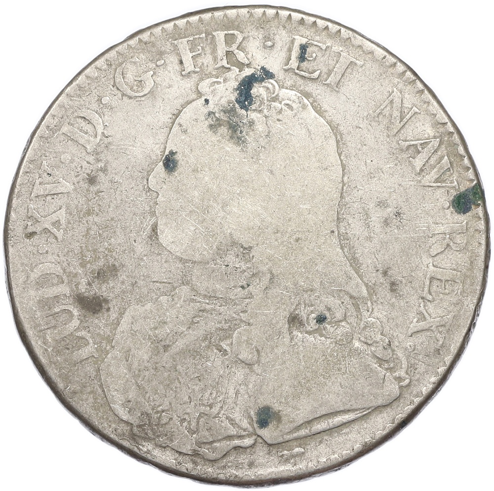 1 экю 1729 года A Франция — Фото №1