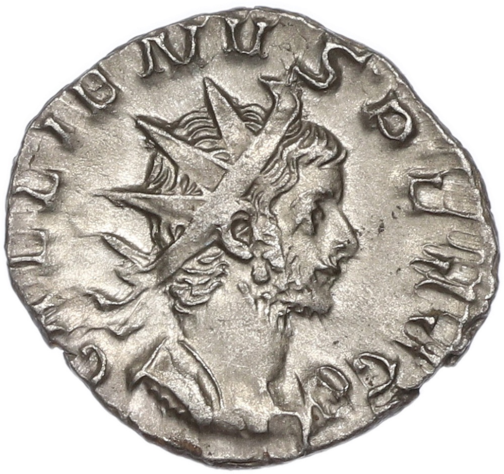 Антониниан 258-259 года Римская Империя — Галлиен — Фото №1