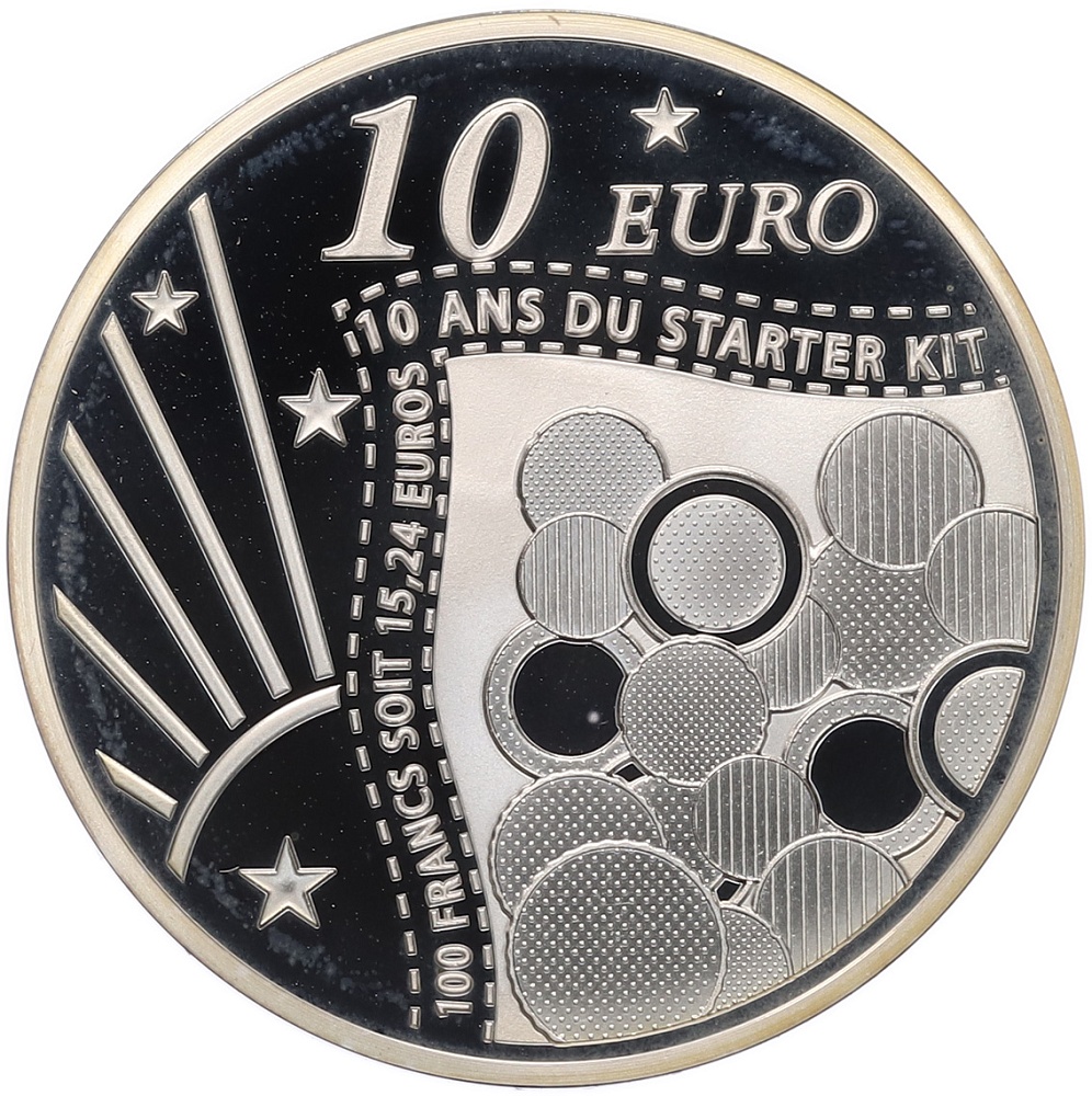 10 евро 2011 года Франция «Сеятель — 10 лет стартовому набору» — Фото №1