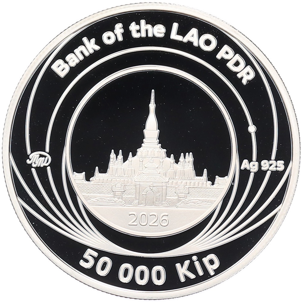 50000 кип 2026 года Лаос «Открытый космос» — Фото №2