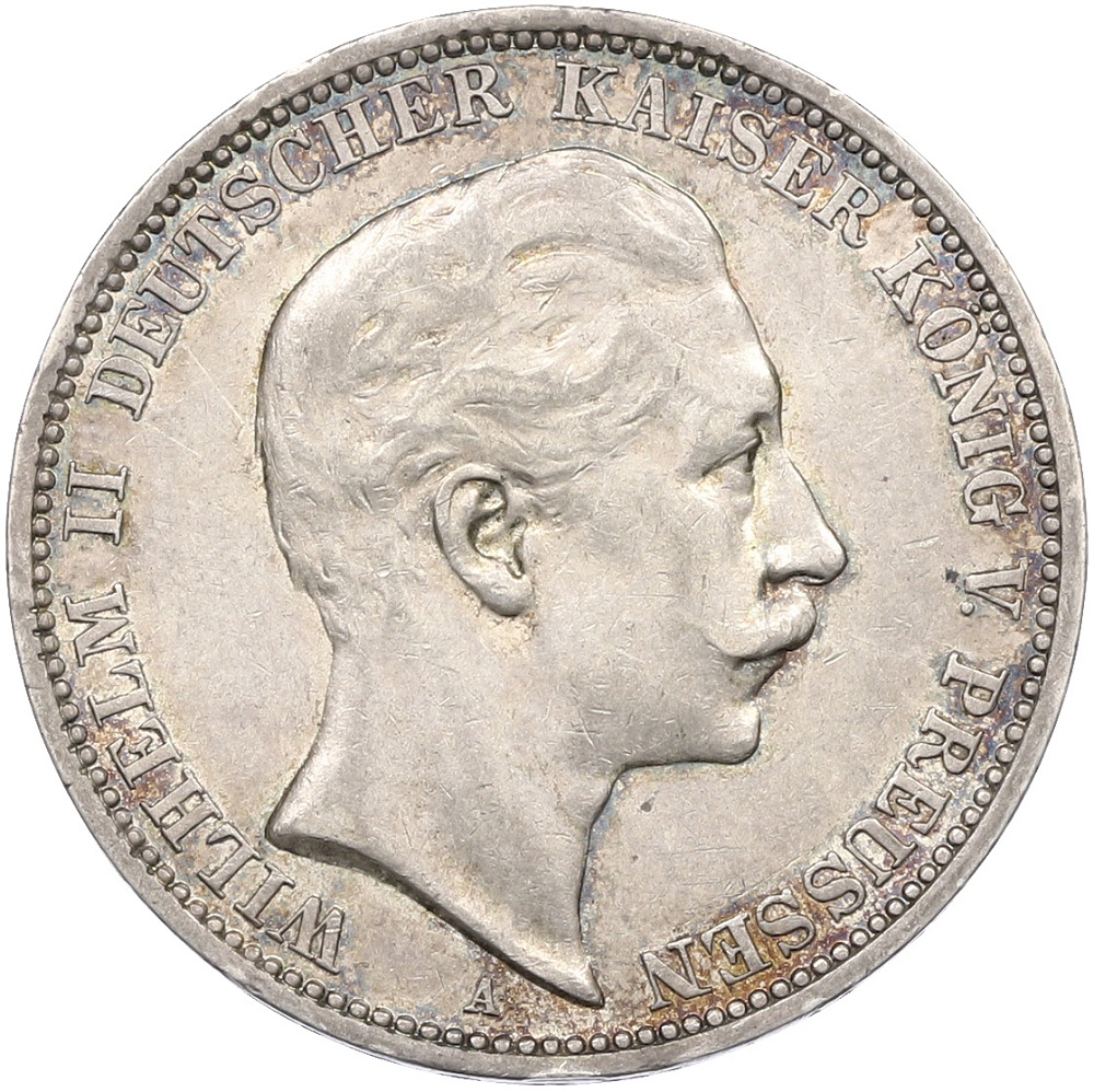 3 марки 1912 года Германия (Пруссия) — Фото №1