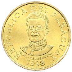50 гуарани 1998 года Парагвай — Фото №1