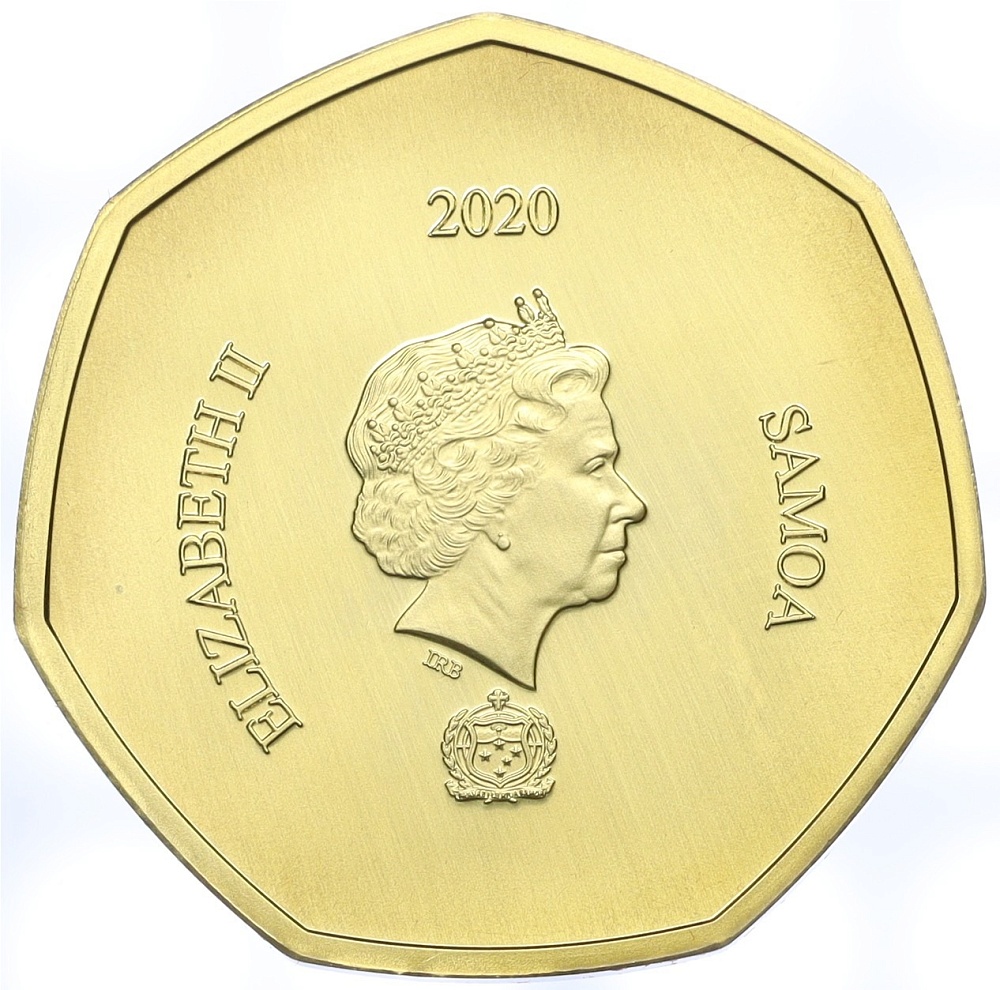 10 центов 2020 года Самоа «70 лет вступления Китайских народных добровольческих войск в войну КНДР против агрессии США» — Фото №2