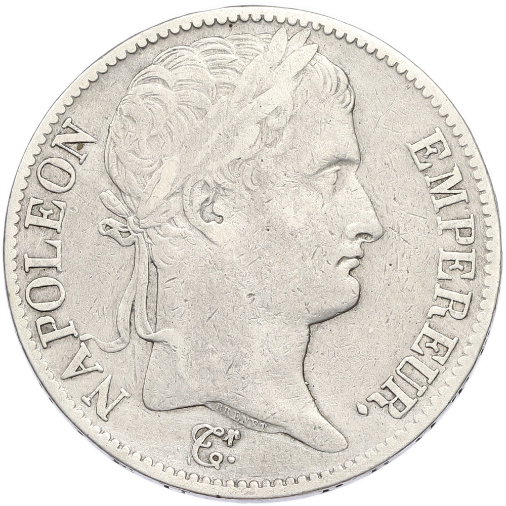 5 франков 1812 года L Франция (Наполеон I) — Фото №2