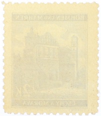 Почтовая марка 2 кроны 1942 года Богемия и Моравия — Фото №2