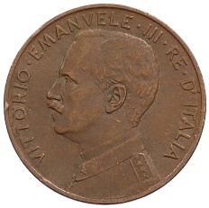 2 чентезимо 1917 года Италия — Фото №2