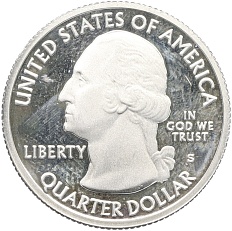 1/4 доллара (25 центов) 2011 года S США «Национальные парки — №8 Национальный парк Олимпик» — Фото №2