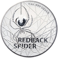 1 доллар 2020 года Австралия «Красноспинный паук» — Фото №1