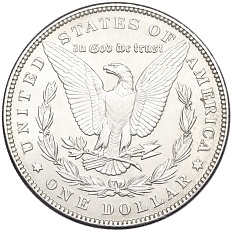 1 доллар 1887 года США — Фото №2