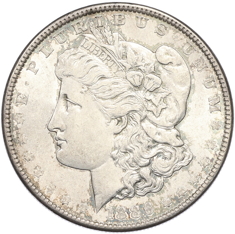 1 доллар 1886 года США «Доллар Моргана» — Фото №1