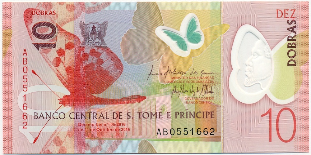 10 добр 2016 года Сан-Томе и Принсипи — Фото №1