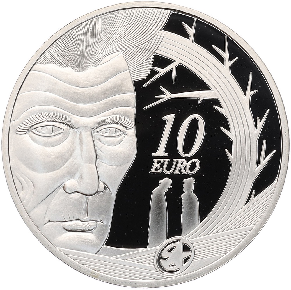 10 евро 2006 года Ирландия «100 лет со дня рождения Сэмюэля Беккета» — Фото №1