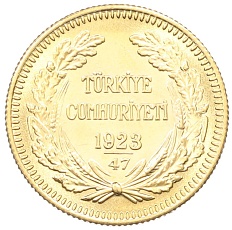 100 курушей 1970 года (1923/47) Турция — Фото №1