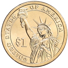 1 доллар 2011 года P США «19-й президент США Резерфорд Хейс» — Фото №2