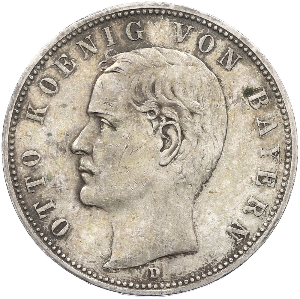 5 марок 1904 года Германия (Бавария) — Фото №1