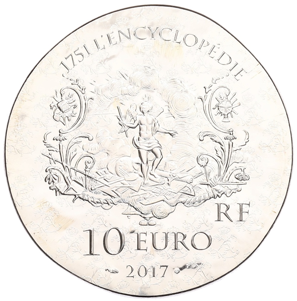 10 евро 2017 года Франция «Женщины Франции — Маркиза де Помпадур» — Фото №2
