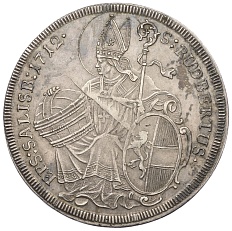 1 талер 1712 года Зальцбург — Фото №1