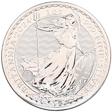 2 фунта 2024 года Великобритания «Британия» — Фото №1