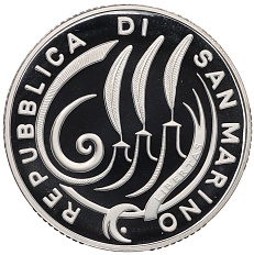 10 евро 2009 года Сан-Марино «10 лет экономическому и валютному союза» — Фото №2