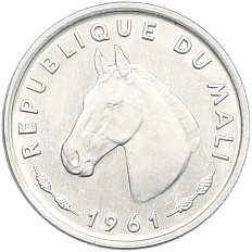 10 франков 1961 года Мали — Фото №1