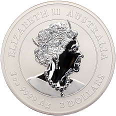 2 доллара 2020 года Австралия «Китайский гороскоп — Год мыши» — Фото №2