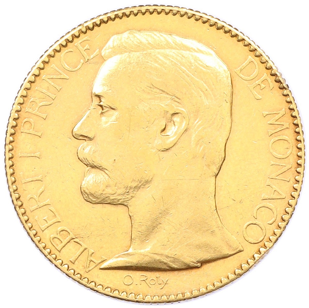 100 франков 1896 года Монако — Фото №1