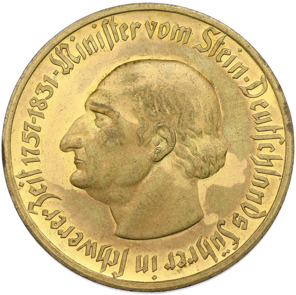 10000 марок 1923 года Германия — Вестфалия (Нотгельд) — Фото №2