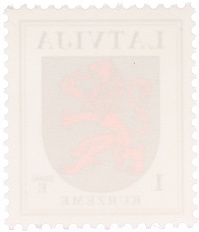 Почтовая марка 1 сантим 2006 года Латвия — Фото №2