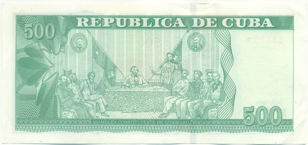 500 песо 2023 года Куба — Фото №2