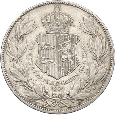 2 талра 1856 года Брауншвейг «25 лет правлению герцога Вильгельма» — Фото №2