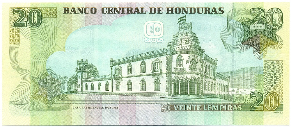 20 лемпир 2022 года Гондурас — Фото №2
