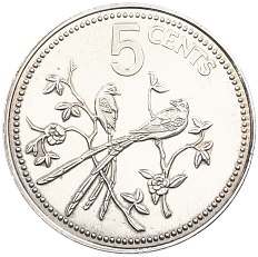 5 центов 1981 года Белиз — Фото №1