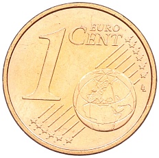 1 евроцент 2001 года Монако — Фото №2