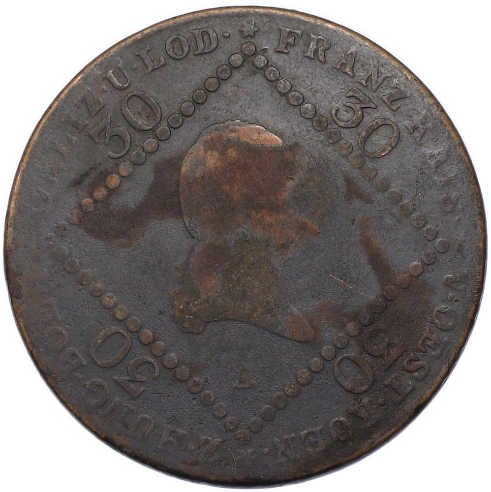 30 крейцеров 1807 года A Австрия — Фото №2