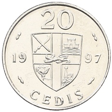 20 седи 1997 года Гана — Фото №1