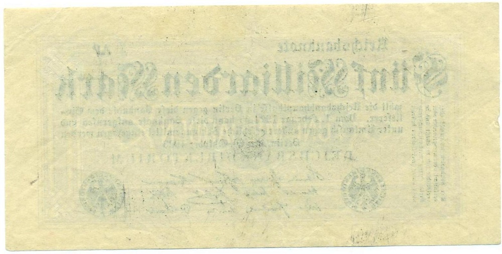 5 миллиардов марок 1923 года Германия — Фото №2