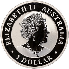 1 доллар 2022 года Австралия «Австралийская Кукабара» — Фото №2