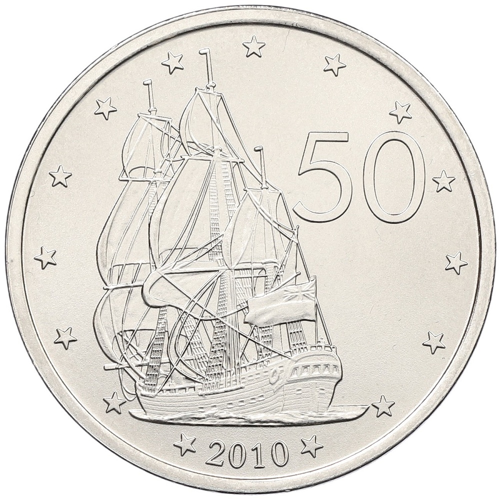 50 центов 2010 года Острова Кука — Фото №1