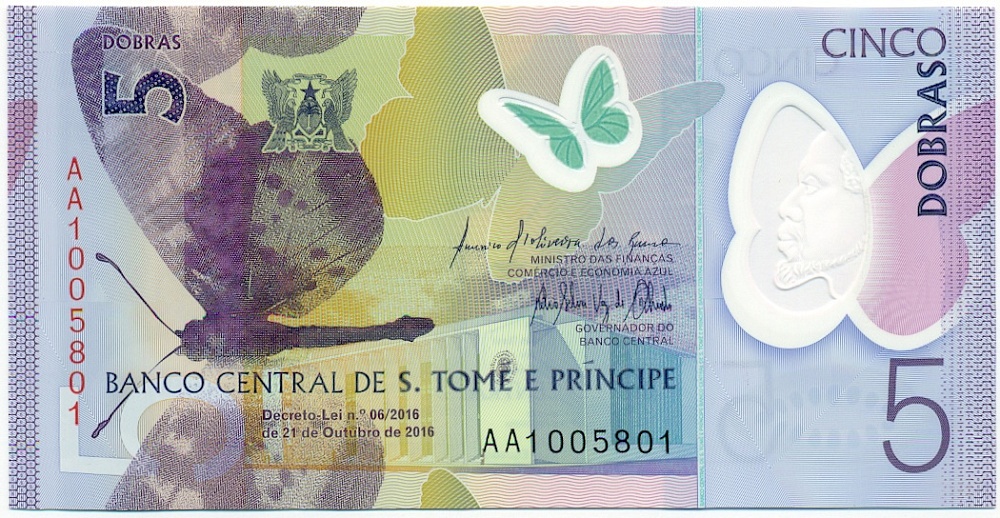 5 добр 2016 года Сан-Томе и Принсипи — Фото №1