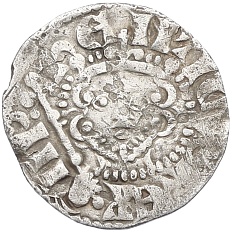 1 пенни 1247 года Ирландия — король Генри III — Фото №1