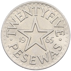 25 песев 1965 года Гана — Фото №1