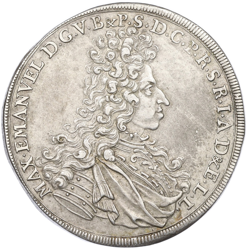 1 талер 1694 года Бавария — Максимилиан II Эммануил — Фото №2