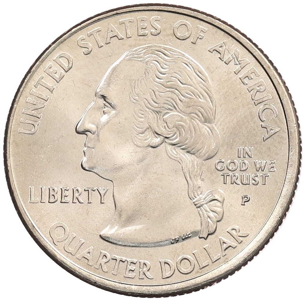 1/4 доллара (25 центов) 2002 года P США «Штаты и территории — Теннесси» — Фото №2