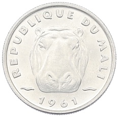 5 франков 1961 года Мали — Фото №1