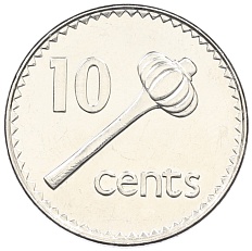 10 центов 1999 года Фиджи — Фото №1