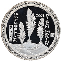 5 евро 2008 года Сан-Марино «XXIX летние Олимпийские Игры — Пекин 2008» — Фото №2
