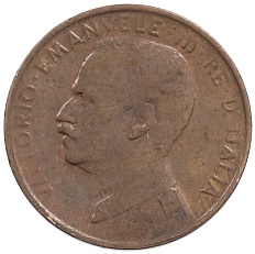 1 чентезимо 1916 года Италия — Фото №2