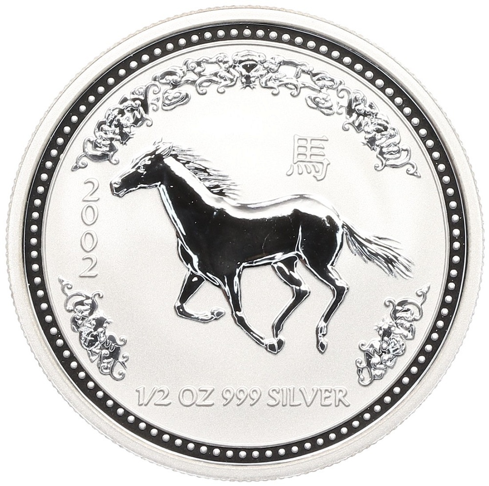 50 центов 2002 года Австралия «Китайский гороскоп — Год лошади» — Фото №1