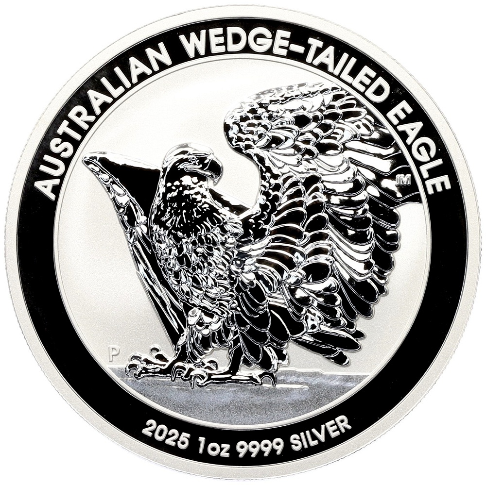 1 доллар 2025 года Австралия «Австралийский клинохвостый орел» — Фото №1